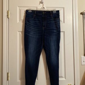 American Eagle highest rise jeggings. Size 14 Short.